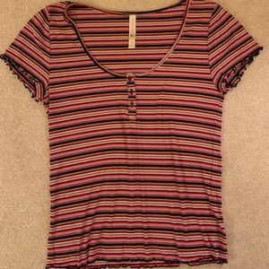 Aeropostale LLD ribbed shirt